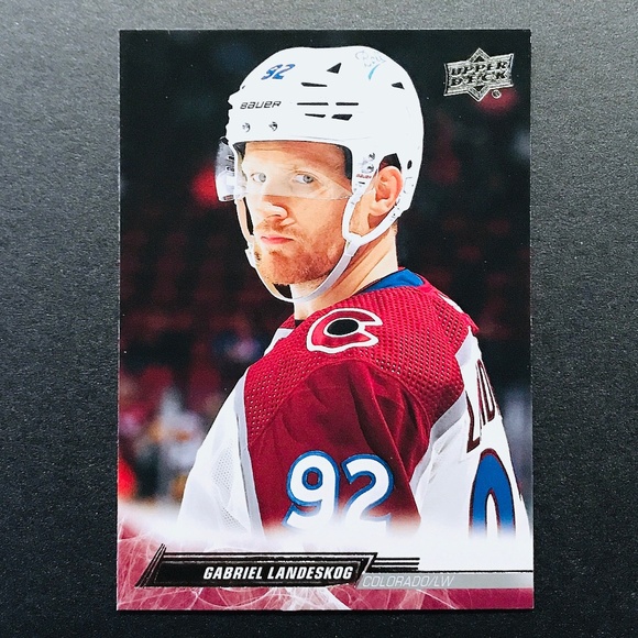 Gabriel Landeskog - 2022-23 Upper Deck #48 - Picture 1 of 2